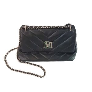 Badgley Mischka Black Crossbody Bag | EUC | Quilted Pattern